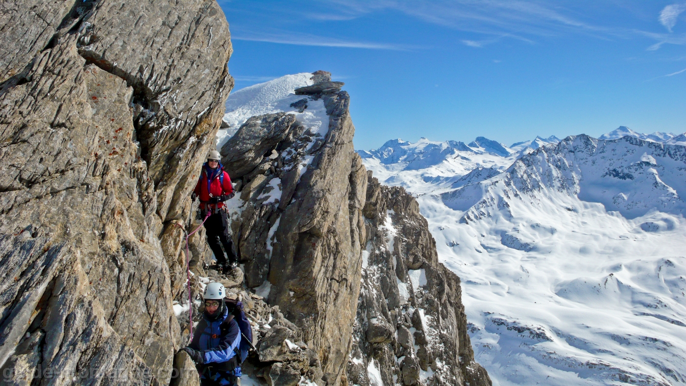 Grande Motte arete sud 02